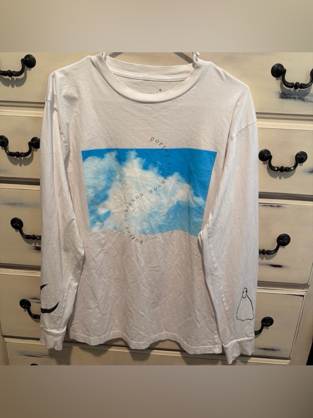 RARE music Porter Robinson merch NURTURE longsleeve Shirt Medium